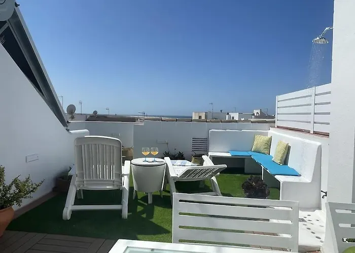 بيت للعطل Casa Lola Conil, Azotea Al Mar Y Parking Solo Familias O Parejas