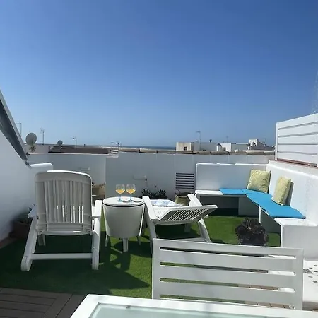 Дом отдыха Casa Lola Conil - Azotea Al Mar Y Parking - Solo Familias O Parejas