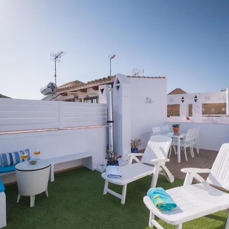 Casa Lola Conil - Azotea Al Mar Y Parking - Solo Familias O Parejas Кониль-де-ла-Фронтера